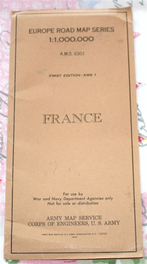 Army Map Us Army 1944 Hmvf Classifieds Hmvf Historic Military