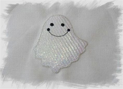 Halloween Ghost Mylar Machine Embroidery Design For 4x4 Hoops Etsy Australia Machine