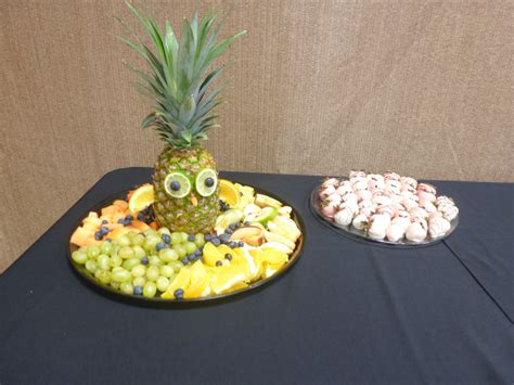 This Owl Fruit Tray Kept To The Theme Of The Party It Was So Easy To