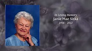 Janie Mae Sitka - Tribute Video