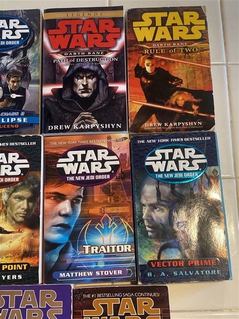 Star Wars New Jedi Order Books Darth Bane Black Fleet Dark Force