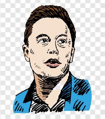 Elon Musk Clip Art Transparent Background Free Download PNG Images