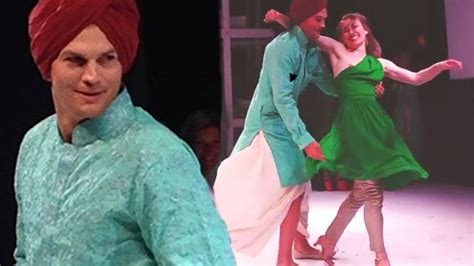 Ashton Kutcher Turns Bollywood Star As He Hits The Dance Floor At A