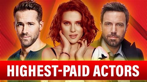 Top 10 Highest Paid Actors And Actress In Hollywood Richest Actors