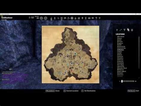 Elder Scrolls Online Jewelry Survey Coldharbour Youtube