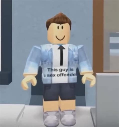 guys be safe there is a sex offender in roblox r gocommitdie