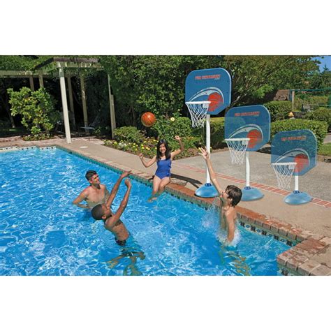 Poolmaster Pro Rebounder Adjustable Poolside Basketball Game Walmart