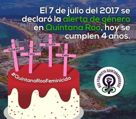 Red Feminista Quintanarroense ve simulaciones por la alerta de género