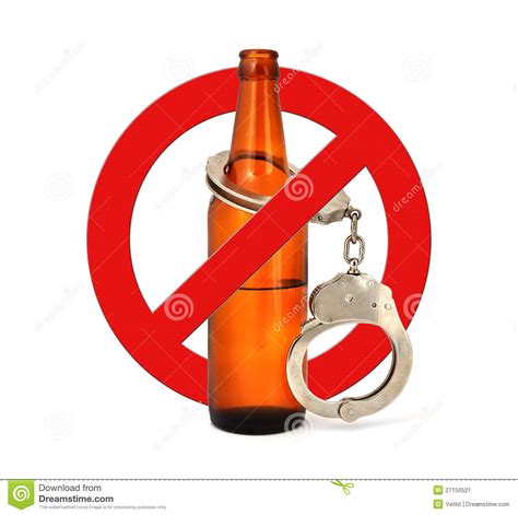 Sign Stop Alcohol Stock Image Image 27150521