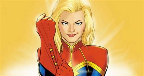 Carol Danvers Captain Marvel Portrait Personnage Marvel