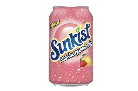 Sunkist Strawberry Lemonade 355ml Sweetsworld Chocolate Shop