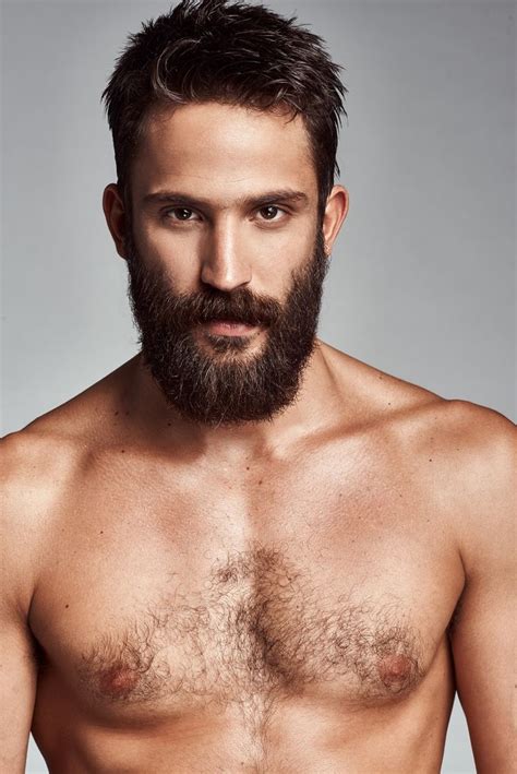 Way Model Management Shooting Felipe Scarpa Handsome Bearded Men