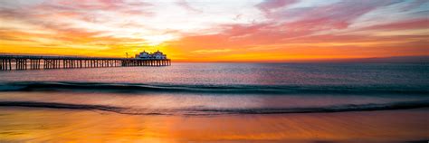 Malibu Pier Sunset Landscape Seascape Photography High Res Fine Art