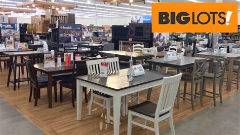 Big Lots Kitchen Dining Room Furniture Tables Chairs Shop With Me