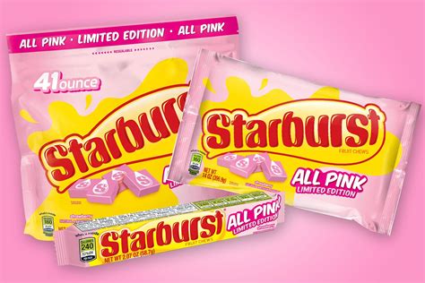 Pink Starbursts Are Getting Their Own Packaging For A Limited Time