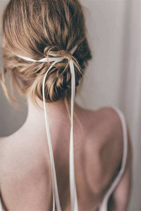 11 bridal hairstyles with ribbons that look so sophisticated brides ribbon hairstyle braided
