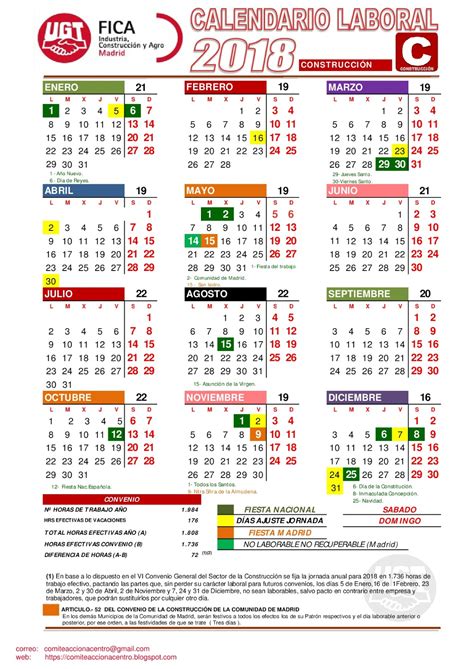 Calendario Laboral Bizkaia 2021 Calendario Laboral Bi