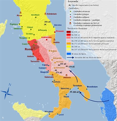 Clases De Ciencias Sociales Mapas De La Antigua Roma