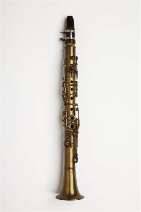 Double Brass Bore Piccolo Clarinet In A♭ England Circa 1900