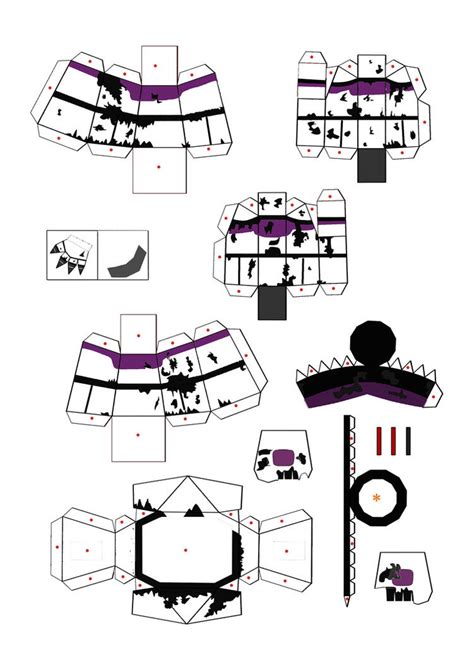 Nightmare Funtime Freddy Papercraft Part2 By Jackobonnie1983 On Deviantart