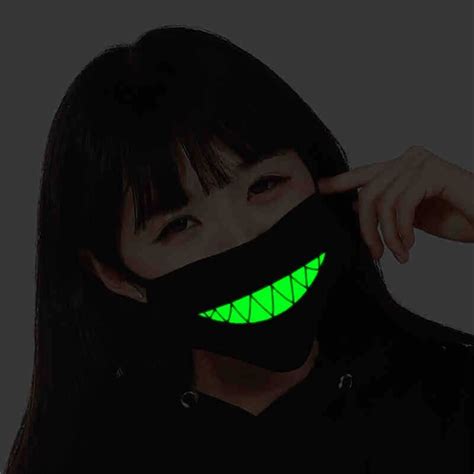 Light In The Dark Mouth Mask Anti Dust Keep Warm Cool Unisex Mask Black
