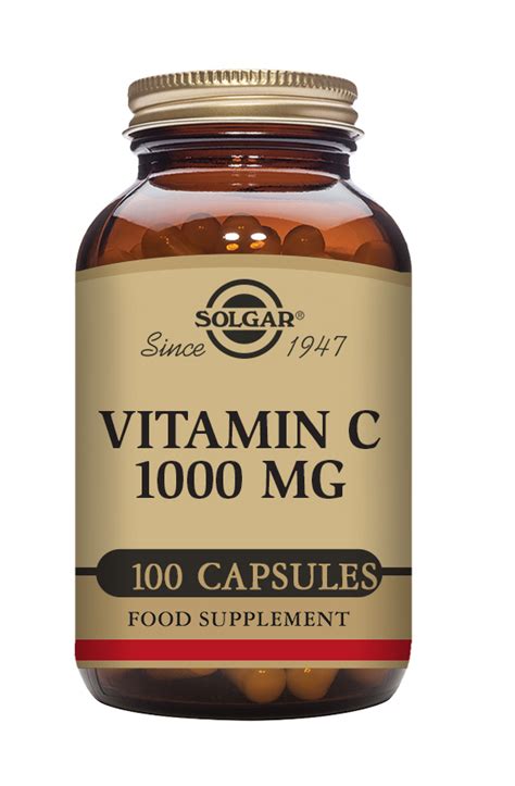 Solgar Vitamin C 1000 Mg Vegetable 100 Capsules Online Health Shop