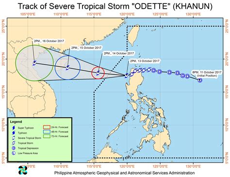 Odette Becomes Severe Tropical Storm As It Heads For West Ph Sea