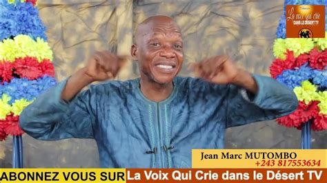 Témoignage Apôtre Jean Marc Mutombo Épisode 8 Sur La Possession