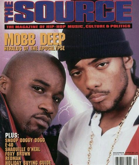Mobb Deep December 1996 Source Magazine Cover The Infamous Mobb Deep