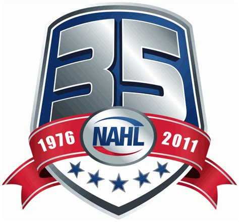 North American Hockey League Anniversary Logo North