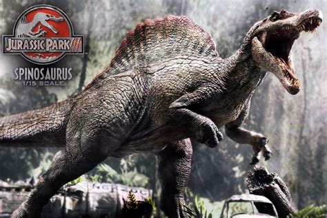 Spinosaurus Estrella En Jurassic Park Fue Un Dinosaurio Acuático