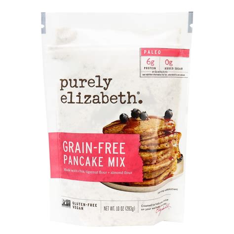 Purely Elizabeth Grain Free Pancake Mix In Canada Gluten Free Vegan