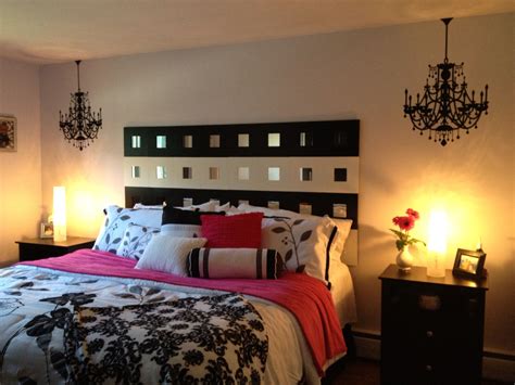 Pink black and white bedroom ideas for girls. Black, white, & hot pink bedroom | For the Home ...