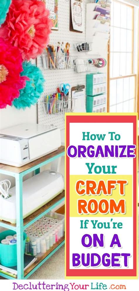 Craft paper, and so much more. Craft Room Organization - Unexpected & Creative Ways to ...