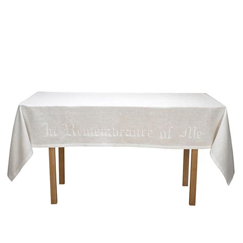 Communion Table Cloth Latin Cross Living Grace