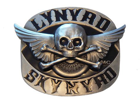 Top Quality Lyrnyrd Skynyrd Belt Buckle Made From Zinc And Pewter