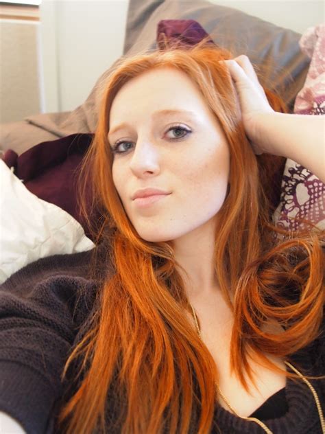 Nude Female Redhead Self Pics