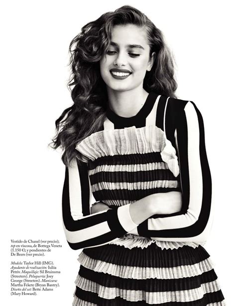 Taylor Hill Vogue Spain January 2018 Issue • Celebmafia