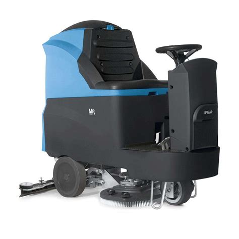 Conquest Mr85b Ride On Floor Scrubber Powervac Cleaning Equipment