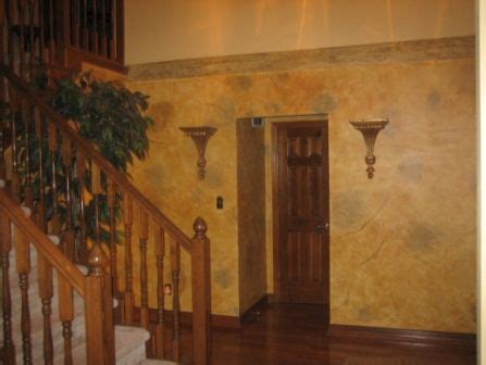 Press the sponge to the wall and move the sponge in circular or wiping motions. Tuscan Yellow Paint Color Wash — THAT PainterLady.com ...