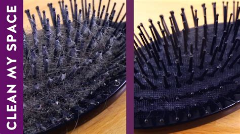 It may also physically nudge the tip of the hair out of your skin. How to Clean Your Hairbrush (A Minute to Clean) - YouTube