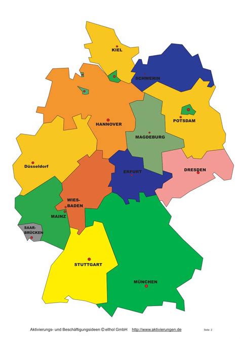 Berlin kurze vorstellung der inhalte zu diesem thema. Deutschlandquiz: Senioren Beschäftigung mit Bundesländer ...