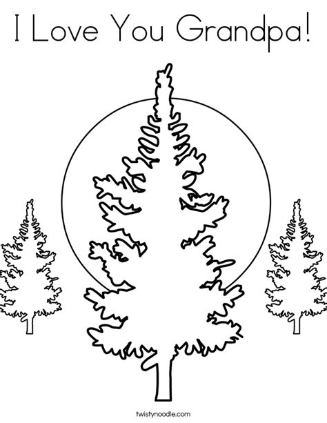 Search through 623,989 free printable colorings at getcolorings. I Love You Grandpa Coloring Page - Twisty Noodle