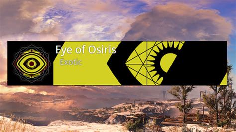 Destiny 2 On Twitter Exotic Trials Of Osiris Emblem