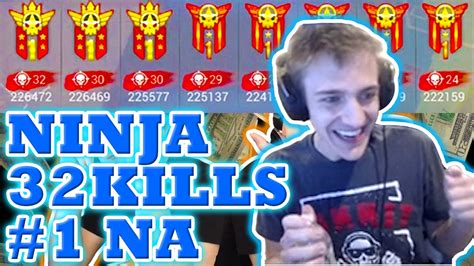 Ninja 32 Kill 1 Rank Na H1z1 Kotk King Of The Kill Youtube