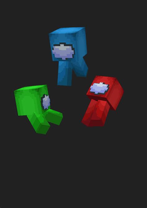 Among Us 4d Skin Pack No Apk Is Mcpack Minecraft Skins