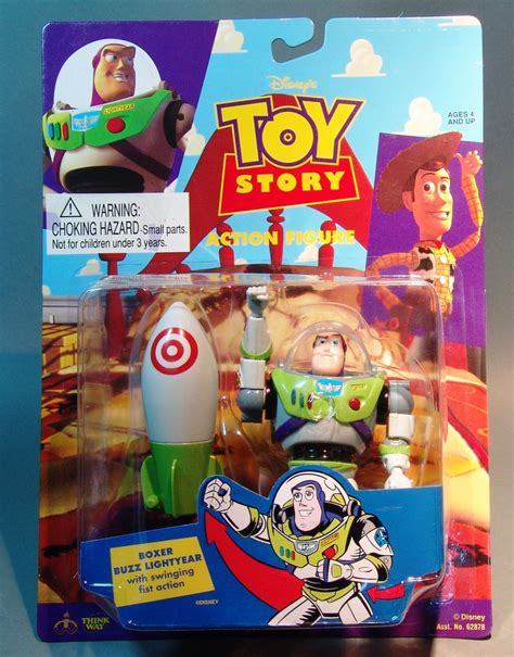 1995 Toy Story Boxer Buzz Lightyear Action Figure | Buzz lightyear action figure, Action figures 
