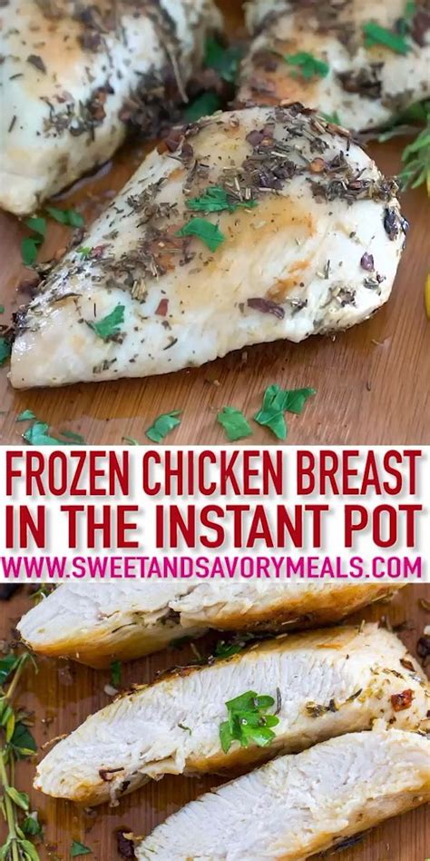 Dinner time sneaks up on me and i'm scrambling! How To Cook Frozen Chicken Breasts In The Instant Pot ...