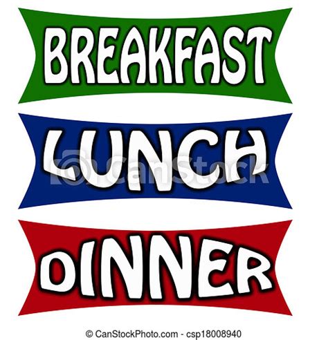 Try these tips to expand your search Vecteur - petit déjeuner, dîner, déjeuner - Banque d ...