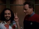 Isaac Newton, Maury Ginsberg, and William T. Riker Onboard The USS ...
